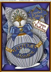 Jasmine Perfume Birthday A4 Picture Sheet