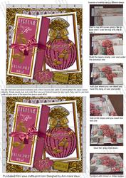Plum Jade Boxed Perfume for You 5in Paper Weaving Sheet