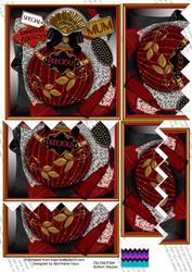 Precious Mum Birthday Perfume 5in Zig Zag One Side Stacker