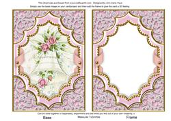 Wedding Bell Diamond 7x5 Picture and Frame Card Front
