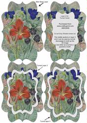 Bunch of Flowers Fancy Bracket Tunnel Sheet