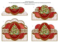 Elegant Tree Anglaise Scallop Bottom Stacker