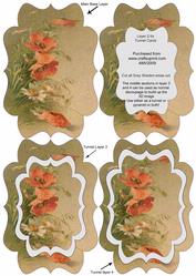Poppies Fancy Bracket Tunnel Sheet