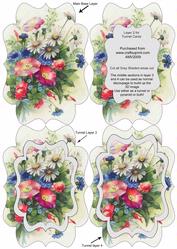 Wild Flowers Fancy Bracket Tunnel Sheet