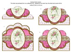 Wedding Bell Anglaise Scallop Bottom Stacker