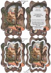 Old Spanish Archway Fancy Bracket Tunnel Sheet