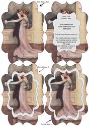 Strictly Dancing Couple Fancy Bracket Tunnel Sheet