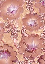 Pink 7 Giant Florals A4 Backing Paper