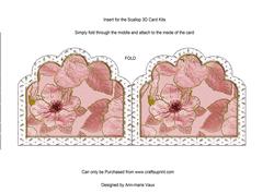 Blossom Church Anglaise2 Matching Card Insert