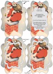 Santa Does My Bum Look Big in This Chimney Fancy Tunnel Sheet
