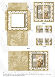 Lily Duo Anglaise 3in Card Envelope Corner Stacker Aio