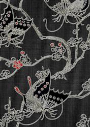 Oriental Parrot 1 Floral A4 Backing Paper