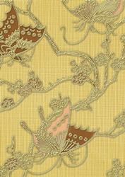 Oriental Pheasant 1 Floral A4 Backing Paper