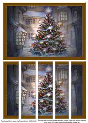 How My Christmas Tree Should Look Card Front and Panels
