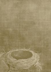 Empty Nest Natural A4 Backing Paper