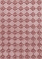 Dusky Pink Daisy Check A4 Backing Paper