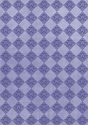 Blue Daisy Check A4 Backing Paper