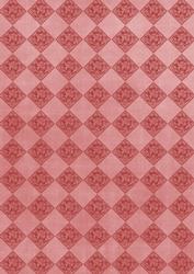 Pink Daisy Check A4 Backing Paper