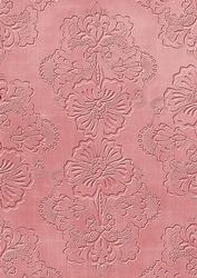 Pink Floral Embossed A4 Backing Paper
