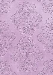 Lilac Floral Embossed A4 Backing Paper
