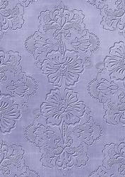 Blue Floral Embossed A4 Backing Paper
