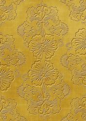 Gold Floral Embossed A4 Backing Paper