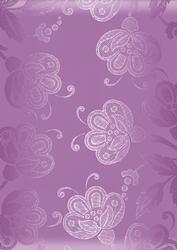 Lilac Satin Flowers A4 Backing Paper