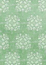 Mint Green Linen Snowflake A4 Backing Paper
