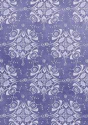 Blue Linen Snowflake A4 Backing Paper