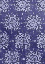 Dark Blue Linen Snowflake A4 Backing Paper