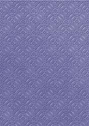 Blue Aztec Embossed A4 Backing Paper