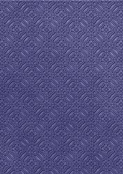 Dark Blue Aztec Embossed A4 Backing Paper