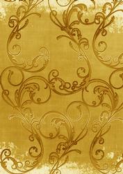 Gold Grunge Swirl A4 Backing Paper