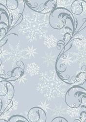 Christmas Postbox Swirls Backing Paper