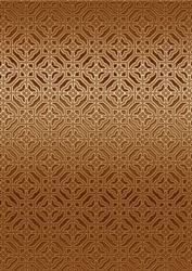 Vintage Tea Aztec Metallic A4 Backing Paper