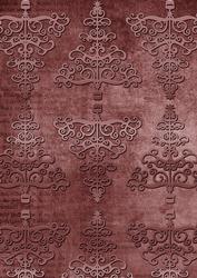 Dusky Pink Embossed Christmas Trees A4 Backing Paper