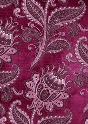 Cerise Floral Wallpaper A4 Backing Paper