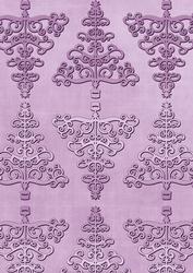 Lilac Metallic Christmas Trees A4 Backing Paper