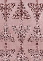 Dusky Pink Metallic Christmas Trees A4 Backing Paper