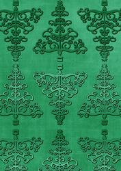 Dark Green Metallic Christmas Trees A4 Backing Paper