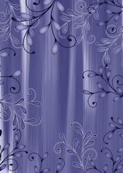 Blue Painted Swirl Edge A4 Backing Paper