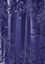 Dark Blue Painted Swirl Edge A4 Backing Paper