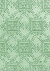Mint Green Embossed Pattern A4 Backing Paper