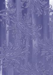 Blue Painted Embossed Leaf A4 Backing Paper