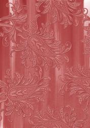 Red Painted Embossed Leaf A4 Backing Paper