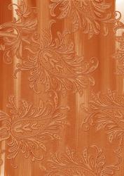 Burnt Orange Painted Embossed Leaf A4 Backing Paper