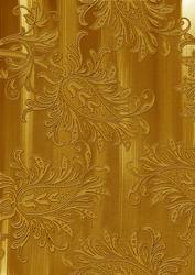Gold Painted Embossed Leaf A4 Backing Paper