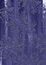 Dark Blue Painted Embossed Leaf A4 Backing Paper
