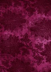 Cerise Regal Pattern Dark A4 Backing Paper