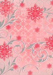 Christmas Candle Backing Paper
